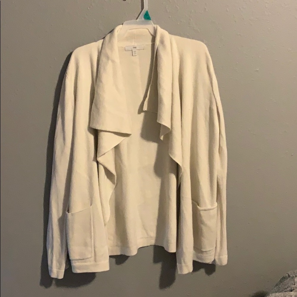 A light white sweater for work or for a party